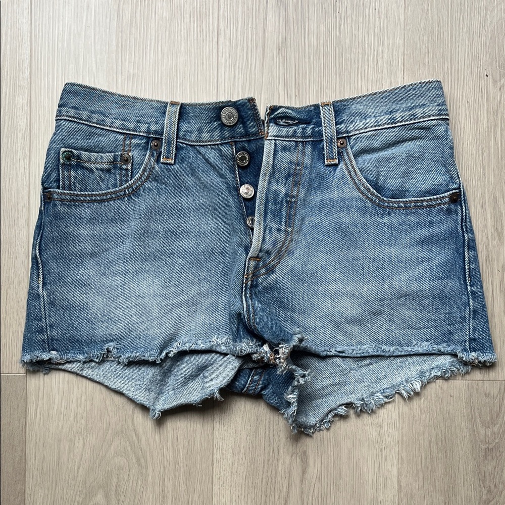 Levi's Classic Blue Jean Shorts